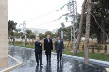 Президент Азербайджана принял участие в церемониях открытия подстанций ОАО "Бакыэлектрикшебеке" (ФОТО)