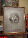 Никас Сафронов подарил Азербайджану портрет Вагифа Мустафазаде (фотосессия)