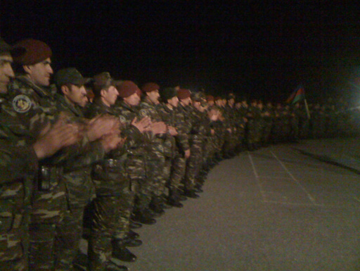 Народная артистка Азербайджана Назпери Досталиева выступила с праздничными концертами перед солдатами (фото)