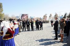 Prezident İlham Əliyev: Azərbaycan xalqı öz milli mənəvi dəyərlərinə sadiqdir (FOTO)