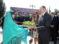 Prezident İlham Əliyev: Azərbaycan xalqı öz milli mənəvi dəyərlərinə sadiqdir (FOTO)