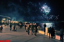В Баку прошел праздничный салют (ФОТО)