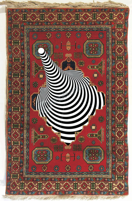 В Дубае представлены искаженные ковры ручной работы Фаига Ахмеда (фото)
