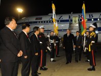 Azerbaijani President arrives in South Korea for working visit - Gallery Thumbnail