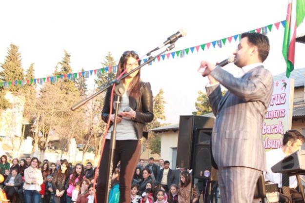 Азербайджанские певцы выступили с концертом в Загаталы (фото)