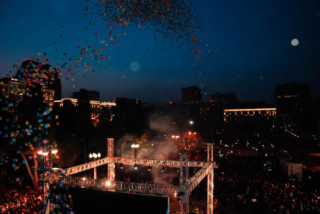 Официальный сайт конкурса "Евровидение" опубликовал фотографии Баку (фото)