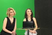 Роза Зяргярли приняла участие в прямом эфире турецкого телеканала (фото)