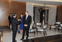 Azerbaijani President and his spouse opens JW Marriott Absheron hotel in Baku (PHOTO)