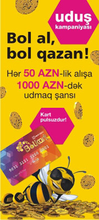 "Bank of Baku" Bolkart lotereyasının ilk qalibini elan edib