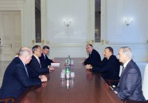 Prezident İlham Əliyev Rusiyanın xarici işlər naziri Sergey Lavrovu qəbul edib
