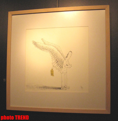 От врача до карикатуриста – в Баку открылась выставка Кадри Догруера (фотосессия)