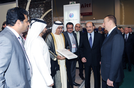 Azerbaijani President gets acquainted with Azerbaijan International Travel and Tourism Fair in Baku