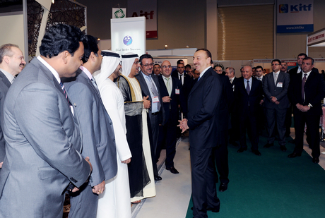 Azerbaijani President gets acquainted with Azerbaijan International Travel and Tourism Fair in Baku