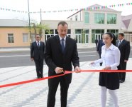 Ильхам Алиев принял участие в открытии здания Агстафинской районной организации правящей партии (ФОТО)
