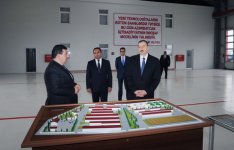 İlham Əliyev “Ağstafa Aqroservis” MMC-nin açılışında iştirak edib (FOTO)