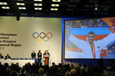 Мехрибан Алиева: Азербайджан готов оказать услуги тысячам спортсменов и миллионам участников со всех уголков мира (версия 2) (ФОТО)