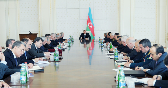 Prezident İlham Əliyev: Azərbaycan qarşıdurma arenasına çevrilməyəcək (FOTO)
