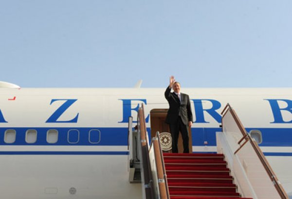 Azerbaijani President leaves for Switzerland on working visit
