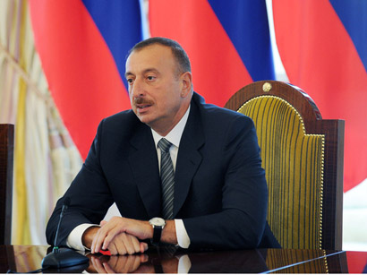 Президент Ильхам Алиев: Отношения между Азербайджаном и Россией находятся на уровне стратегического партнерства