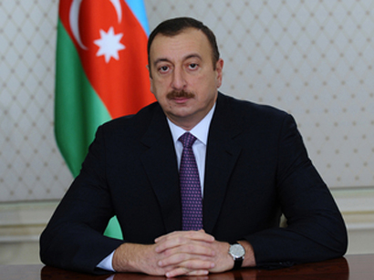 Ilham Aliyev honored for supporting cooperation in Caspian area