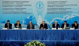 Azerbaijani President attends FAO European Regional Conference (PHOTO) - Gallery Thumbnail
