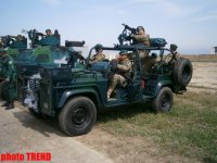 New military equipment inspected by Azerbaijani State Border Service (PHOTO)