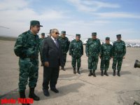 Прошел смотр новой военной техники Госпогранслужбы Азербайджана (ФОТО)