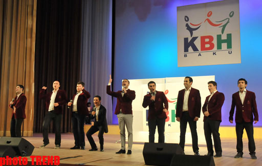 Команда КВН "Сборная Баку" добилась успеха в Астане