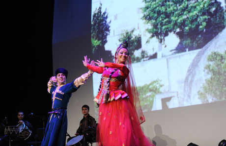 Мехрибан Алиева приняла участие в церемонии завершения Дней культуры Азербайджана в Италии (ФОТО)