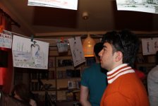 Телеведущие ANS провели в Баку креативную выставку "Первый абсурдный день" (фотосессия)