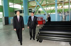 President of Azerbaijan inaugurates a number of factories in Sumgait (UPDATE)(PHOTO) - Gallery Thumbnail