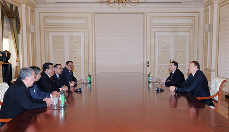 Azerbaijani President receives first deputy chairman of Jordan`s Upper House of Parliament