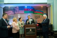 В Вашингтоне состоялся деловой обед в честь азербайджанской делегации (ФОТО)