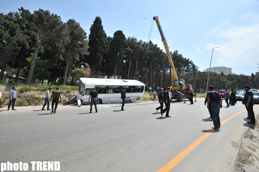Road Police releases official information with regard to accident in Baku (version 3) (PHOTOS)