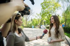 Сабина Бабаева рассказала в Киеве о планах после "Евровидения 2012" (видео-фотосессия)