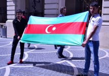 "Azərbaycana Eurovision yaraşır" - креативная акция фан-клуба "Евровидения" (фотосессия)
