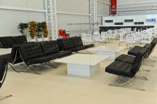 В зале "Baku Crystal Hall" и пресс-центре завершается подготовка к "Евровидению-2012" (фотосессия)