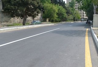 В Баку закрыта для дорожного движения одна из центральных улиц