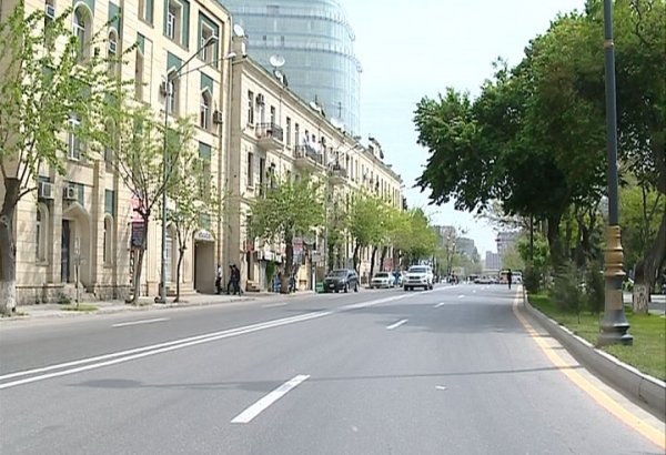 В Баку закрылась на ремонт еще одна улица