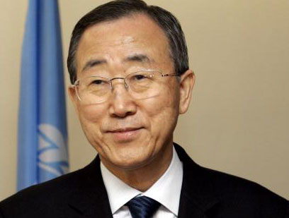 Ban Ki-moon calls for calm in Middle East