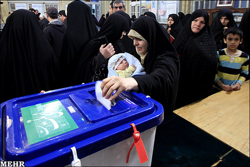 İranda parlament seçkilərində yüksək fəallıq müşahidə edilir