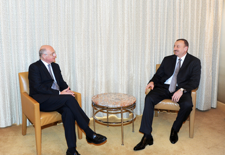 Президент Азербайджана встретился в Нью-Йорке с главой МИД Аргентины