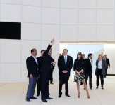 President Ilham Aliyev and his spouse inspects construction work at several places in Baku (PHOTO) - Gallery Thumbnail