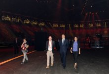 Azerbaijani President opens Baku Crystal Hall – arena of Eurovision-2012 (PHOTO)