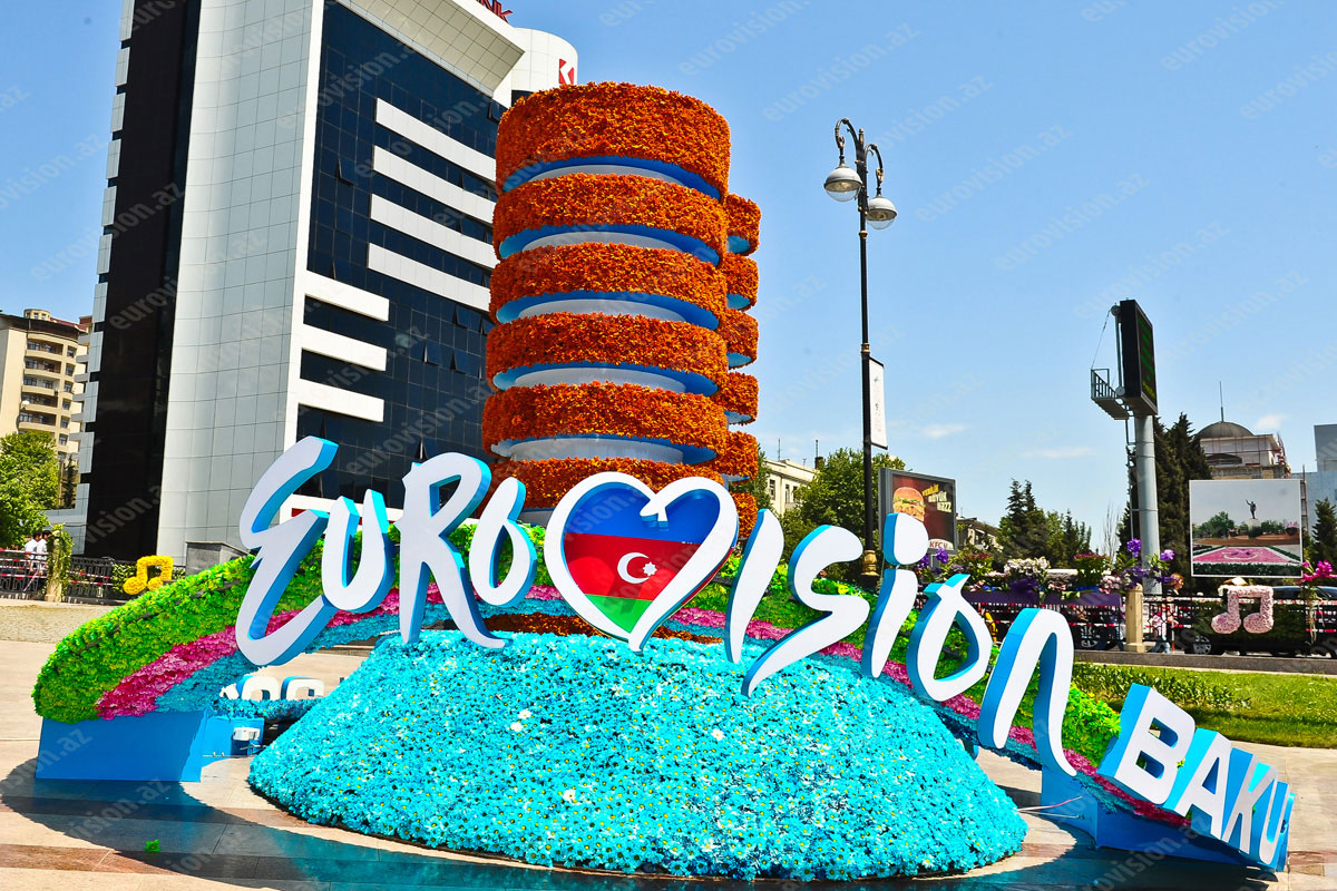 "Eurovision" şəhərində Gül bayramı (FOTO, VİDEO) - Gallery Image