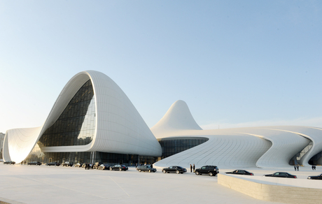 Azerbaijani President and his spouse opens Heydar Aliyev Center (PHOTO)