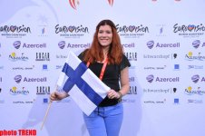 Representative of Finland on "Eurovision" held a press conference (PHOTO) - Gallery Thumbnail