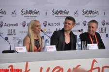 The representatives of Iceland at the "Eurovision": Being in Baku is pleasure (PHOTO)