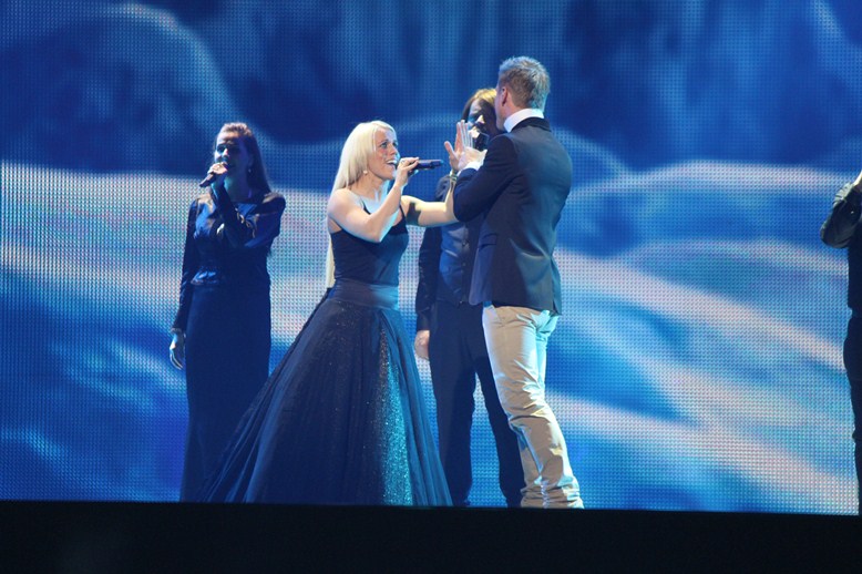 Представители Исландии выступили в финале "Евровидения-2012" в Баку (ВИДЕО)