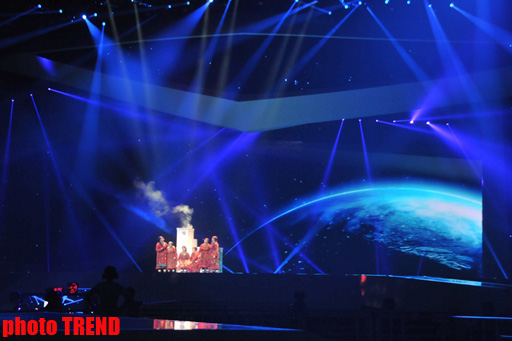 "Бурановские бабушки" провели репетицию в Баку перед "Евровидением-2012" (ФОТО)